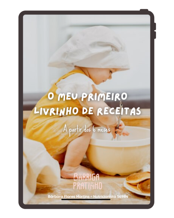 E-book o meu primeiro livrinho de receitas